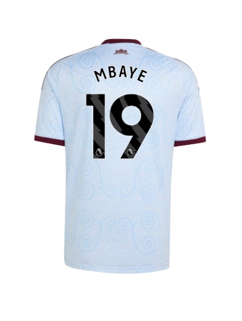 Aston Villa Ibrahim Mbaye #19 Replika Tredje Kläder 2026-27 Kortärmad Aston Villa Ibrahim Mbaye #19 Replika Tredje Kläder 2026-27 Kortärmad
